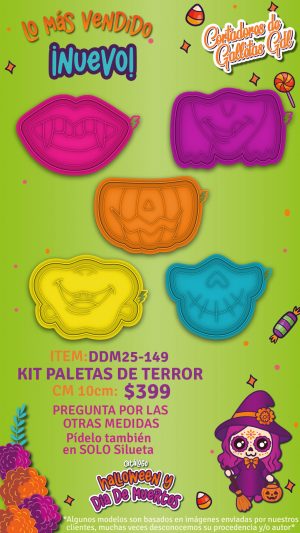 Kit paletas del Terror