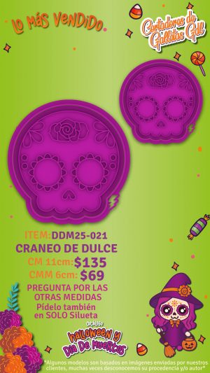 cráneo de dulce