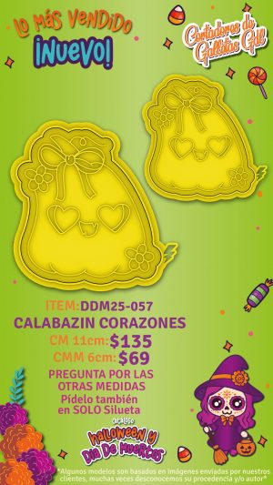 Calabacín corazones