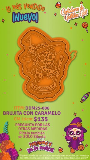 Brujita con caramelo