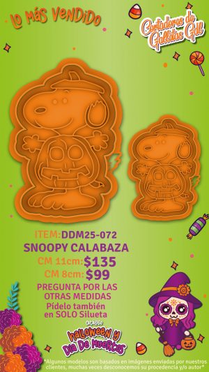 Snoopy calabaza