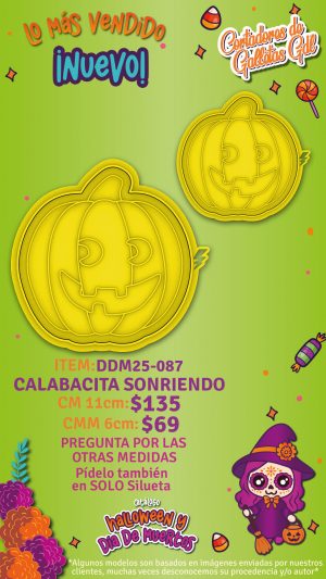 Calabacita sonriendo
