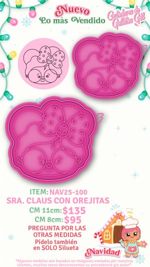 Sra. Claus con orejitas