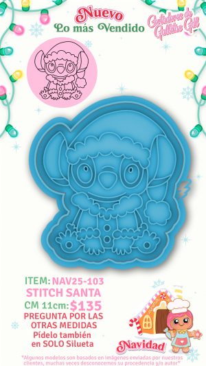 Stitch santa