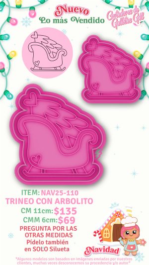 Trineo con arbolito