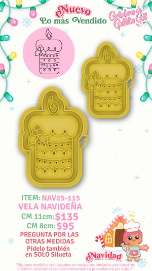 Vela navideña