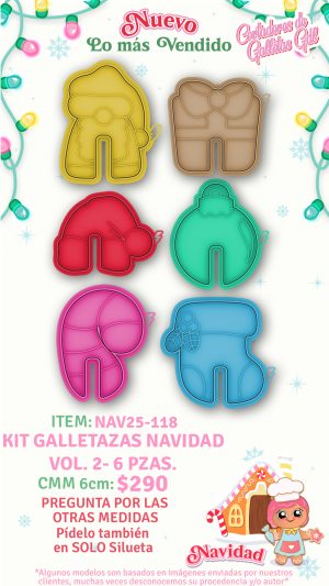 Kit Galle tazas navidad volumen 2