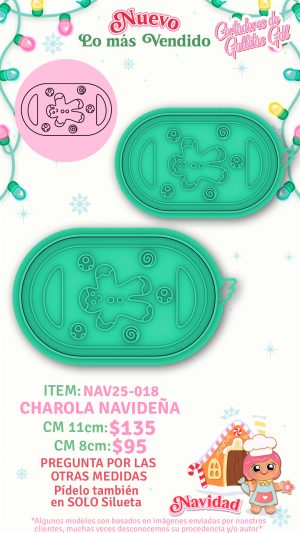 charola navideña
