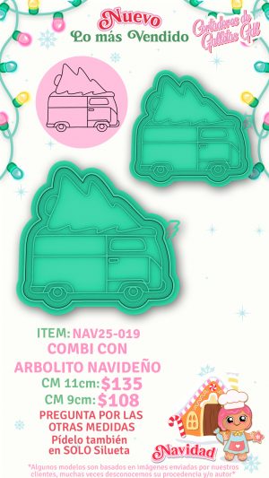 Combi con arbolito navideño