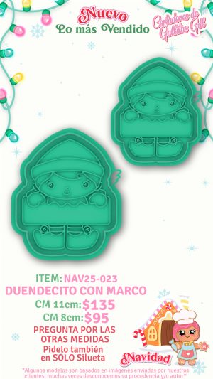 Duendecito con marco