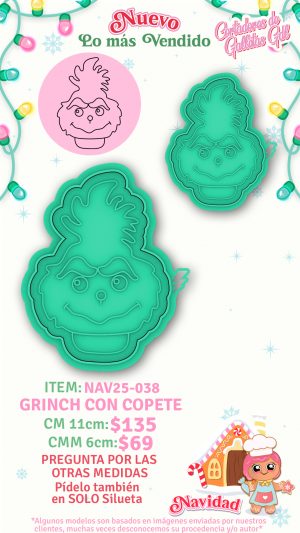 Grinch con copete