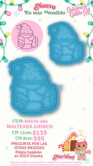 Malteada de Grinch