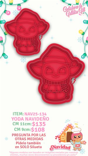 Yoda navideño