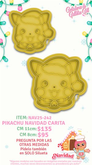 Pikachu navidad carita