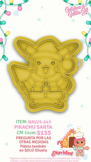Pikachu santa