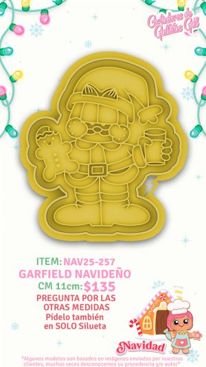 Garfield navideño