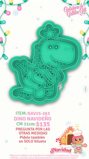 Dino navideño