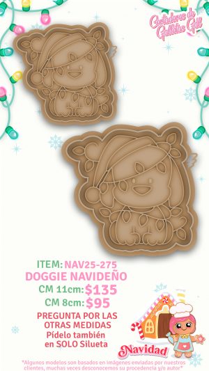Doggie navideño navideño