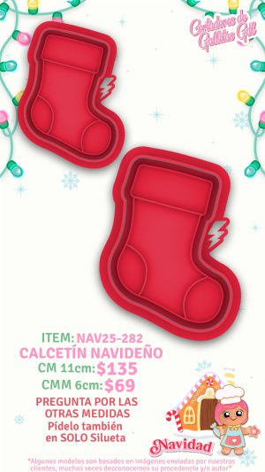 Calcetin navideño