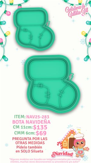 bota navideña