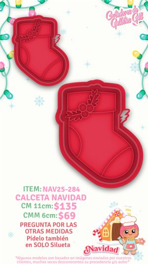 Calceta navidad