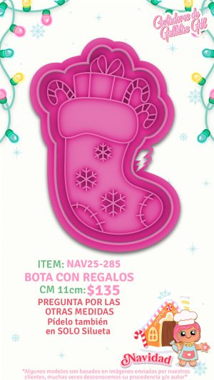 Bota con regalos