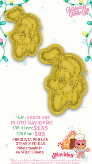 Pluto navideño