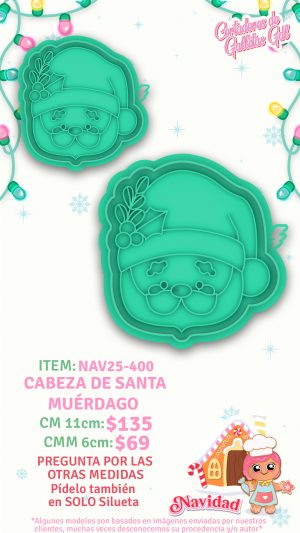 Cabeza de santa muerdago