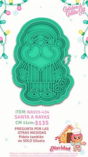Santa a Rayas