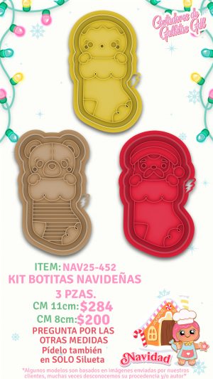 Kit Botitas navideñas