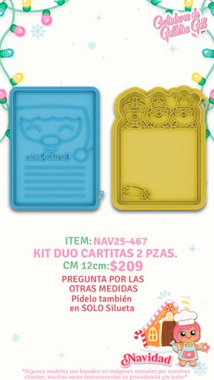 Kit Duo Cartitas