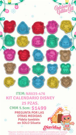 Kit Calendario Disney