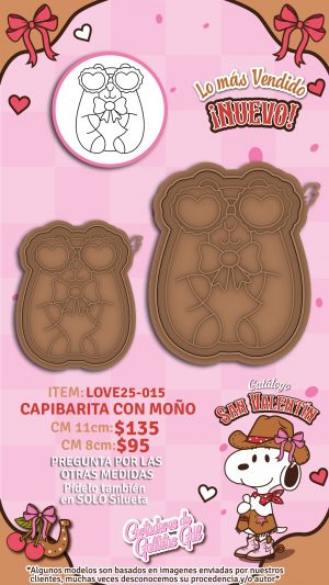 Capibarita con moño