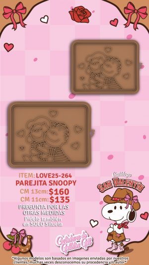 Parejita Snoopy