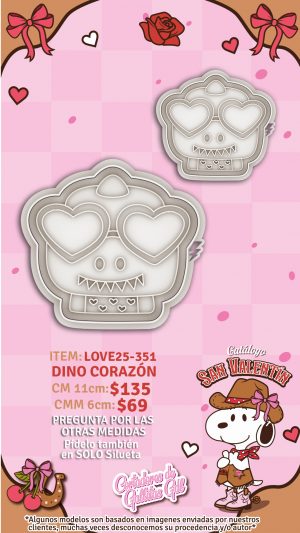 Dino corazón