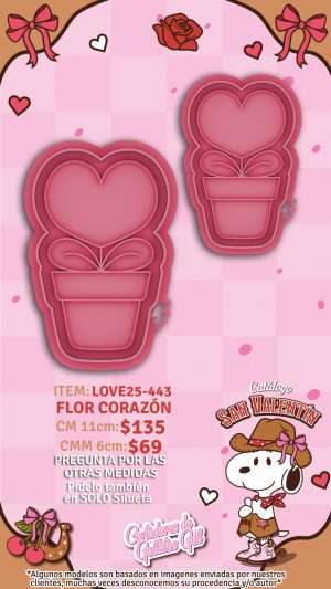 Flor corazón