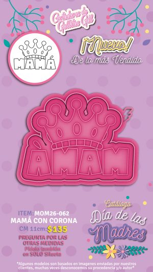 Mamá con corona