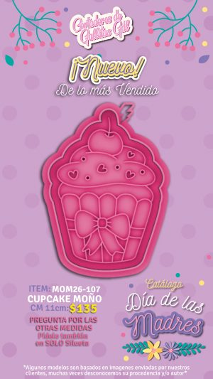 Cupcake moño