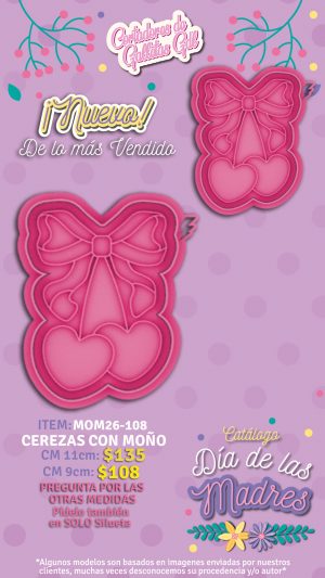 Cerezas con moño