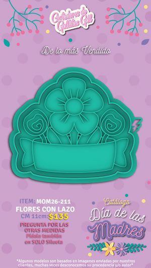 Flores con lazo