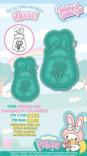 Capibarita tulipanes