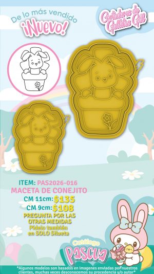 Maceta de conejito