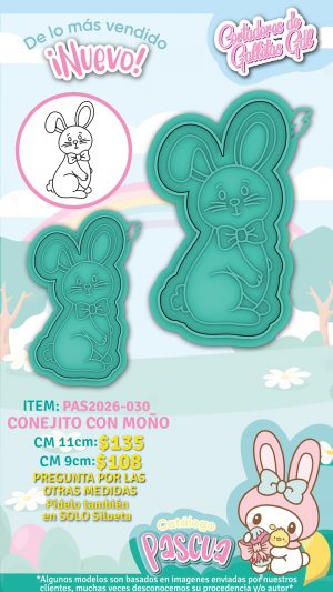 Conejito con moñito