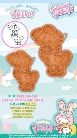 Patita con sombrilla