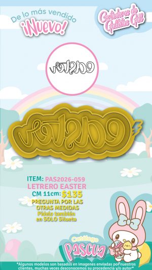 Letrero Easter