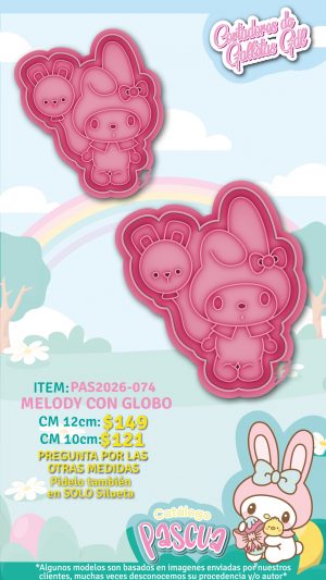 Melody con globo