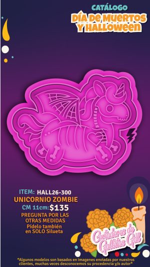 Unicornio zombie